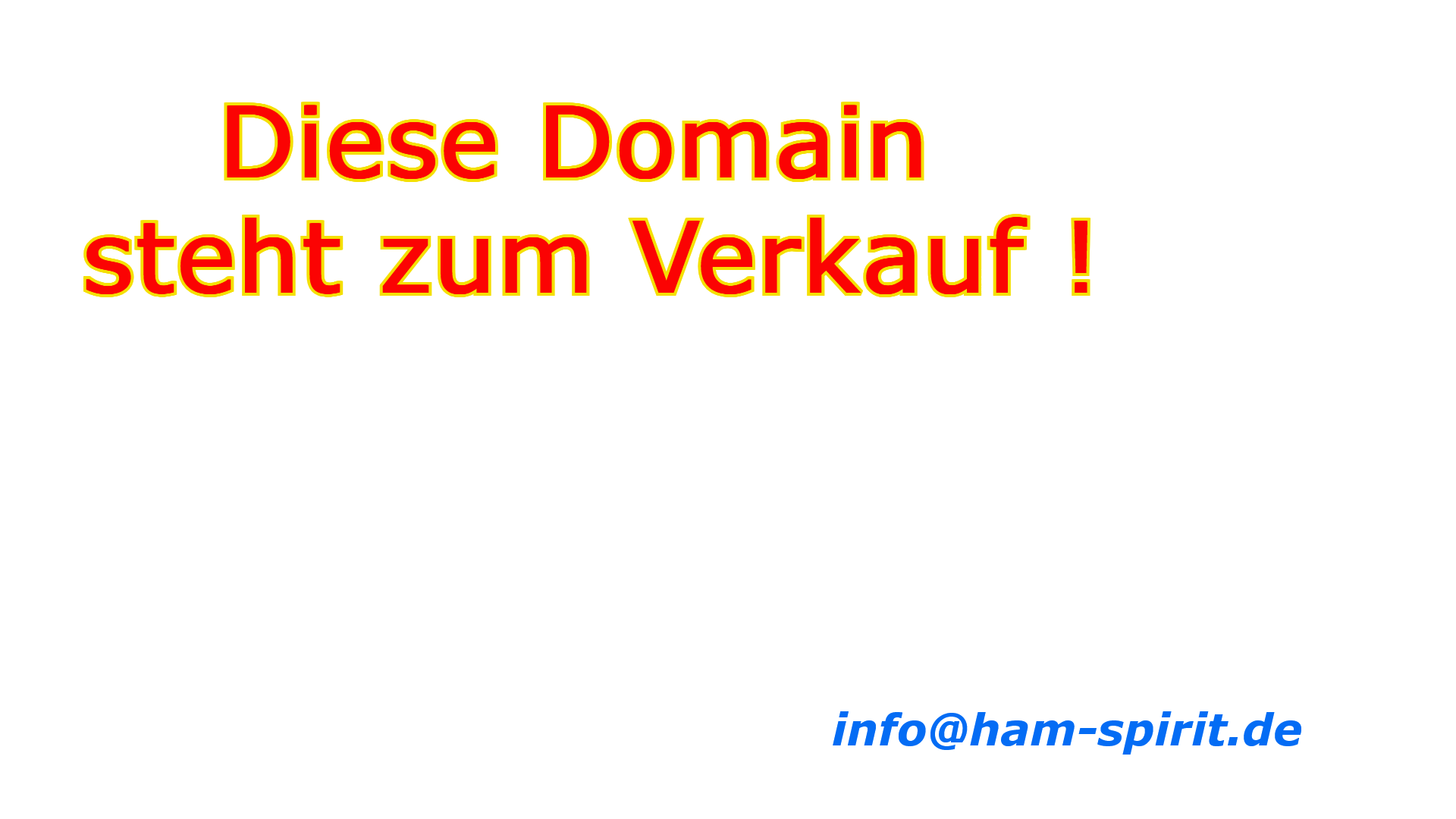 Domain-Verkauf ham-spirit_de