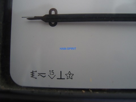 Dreheisen Einbau-Voltmeter