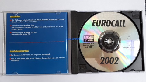 CD: EUROCALL 2002