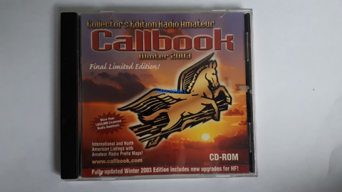 CD: Callbook Winter 2003