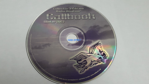 CD: Callbook Winter 2003