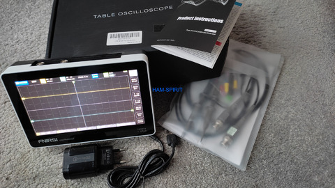 2-Kanal (100MHz) Handheld 7 Zoll Touchscreen Oszilloskop